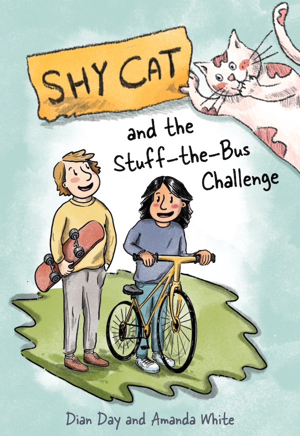 Shy Cat and the Stuff-the-Bus Challenge